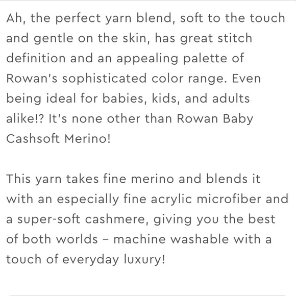 8-skeins, Rowan Baby Cashsoft Merino Yarn #102 Cream, NWTags @, all same dye lot - Picture 11 of 15